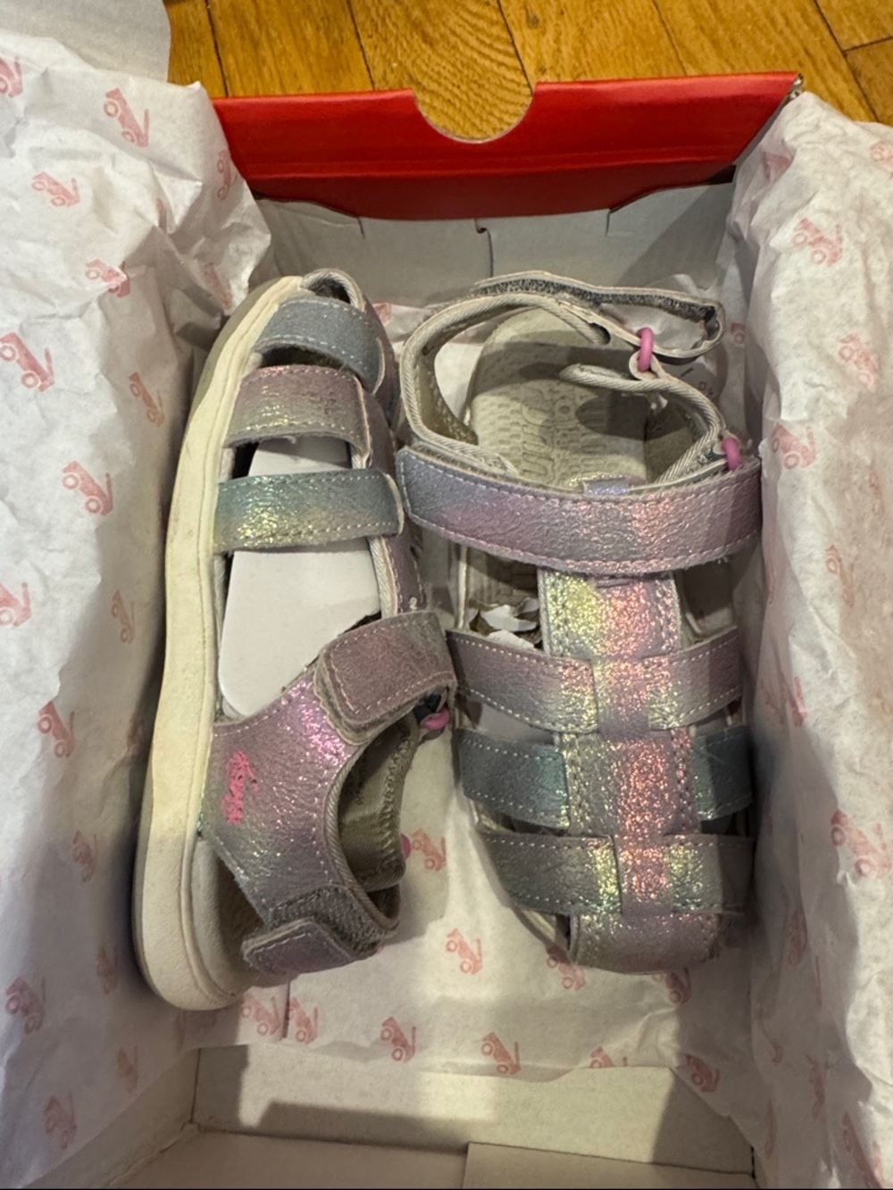 See Kai Run Rainbow Multi Paley II Sandals